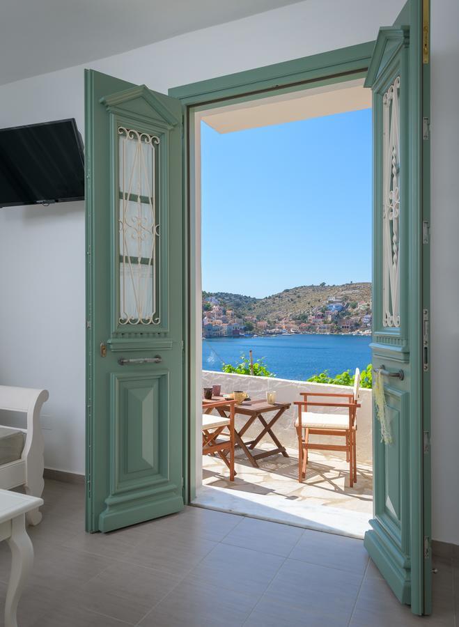 Blue Wave Aigli Villa سيمي المظهر الخارجي الصورة