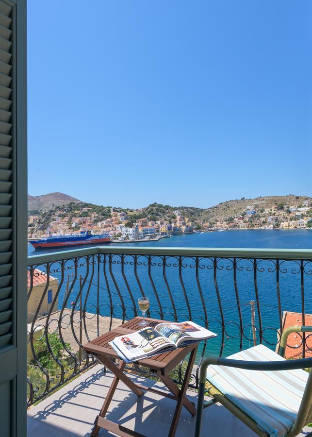 Blue Wave Aigli Villa سيمي المظهر الخارجي الصورة